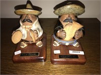 Lot 2 Signed Rodo Padilla Figurines Spanish