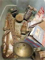 Old plumbing - car - tools lot