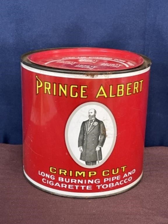 Prince Albert USA tobacco tin 14 oz North