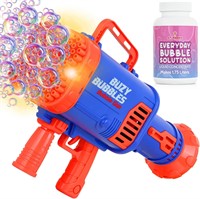 Bazooka Bubble Gun - 88 Holes Automatic Blaster