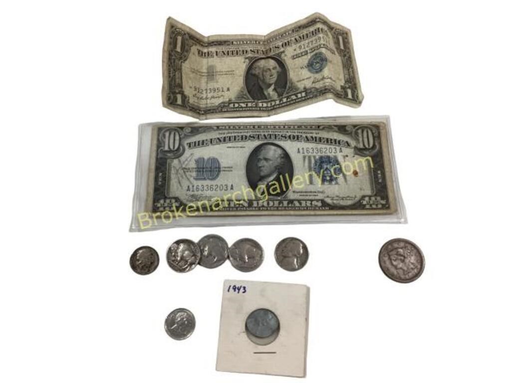 Silver Certificates and Coinage