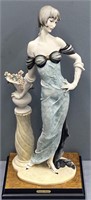 Giuseppe Armani Porcelain Figurine Morning Rose