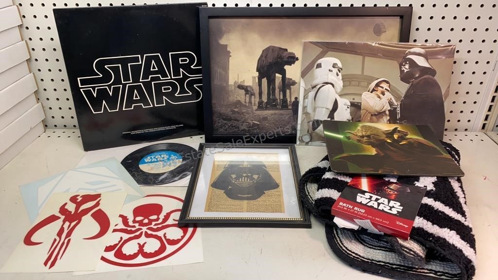 Collection of Star wars Items