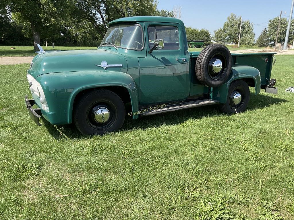Restored 1956 Ford F250 pickup - NO RESERVE
