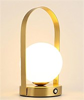 Moon Desk Light Lamp, USB Rechargeable - USED/NO B