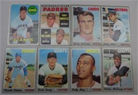 Several 1960s Baseball Cards