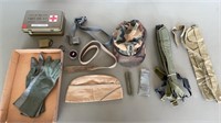 Military Belts, Hats, Gloves, Canteen Caps, Empty