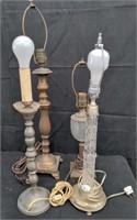 Box of table lamps