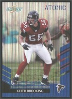 Shiny Parallel Keith Brooking Atlanta Falcons