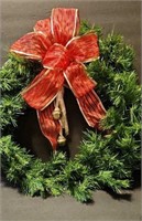 F13) 6 Christmas wreath. 18 inches