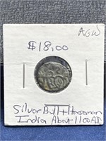 Ancient coin India Horseman circa 1100AD