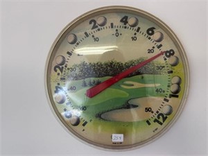 Vintage Golf Acu-Rite Thermometer 13"