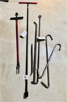 Crowbars and (2) Water Shut Off Tools