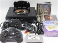 Sega Saturn Console with Games, Accessories