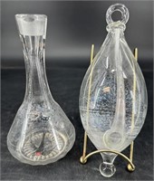 MCM Glass Weather Barometer & Just A Swallow