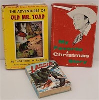 (3) 1940's-60's Children's Books: Roy Rogers...
