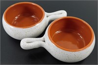 * 2 French Onion Soup Bowls - Made in Italy