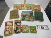 Assorted vintage children books