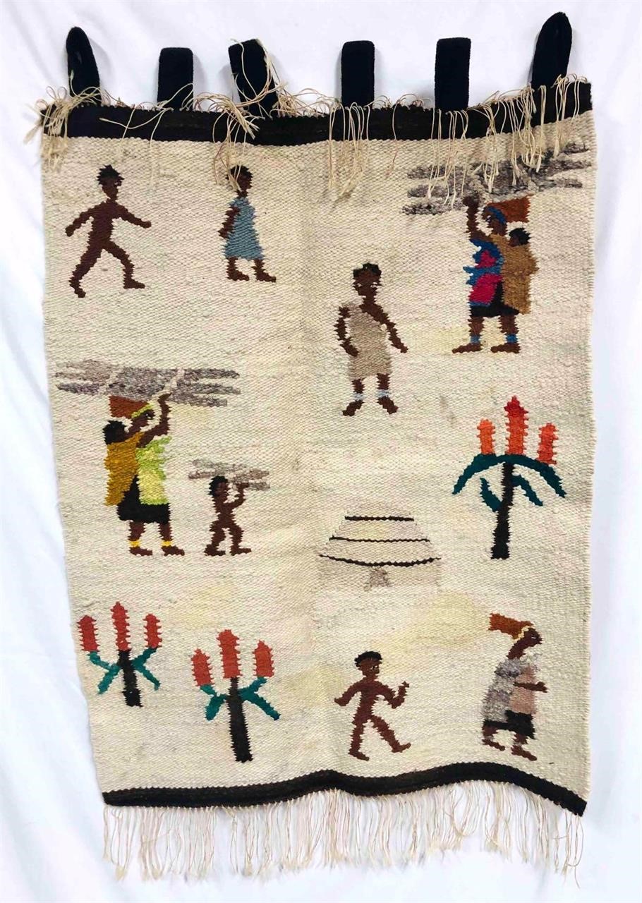 Tapestry Weaving The Sobantu Village Mariorte Pope