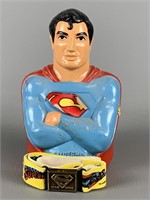 Vintage Mego Superman Coin Bank & Belt