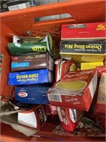 BOX OF FOOD ITEMS