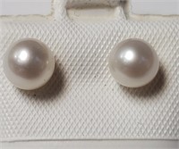 $120 14K  Fresh Water Pearl5.5-6Mm Earrings