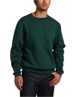 Soffe Men's Crew Neck Sweatshirt, Dark Green,