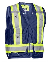 Forcefield Hi Vis Safety Surveyor's Vest