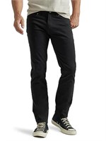 Lee Men's Extreme Motion Slim Straight Jean Black