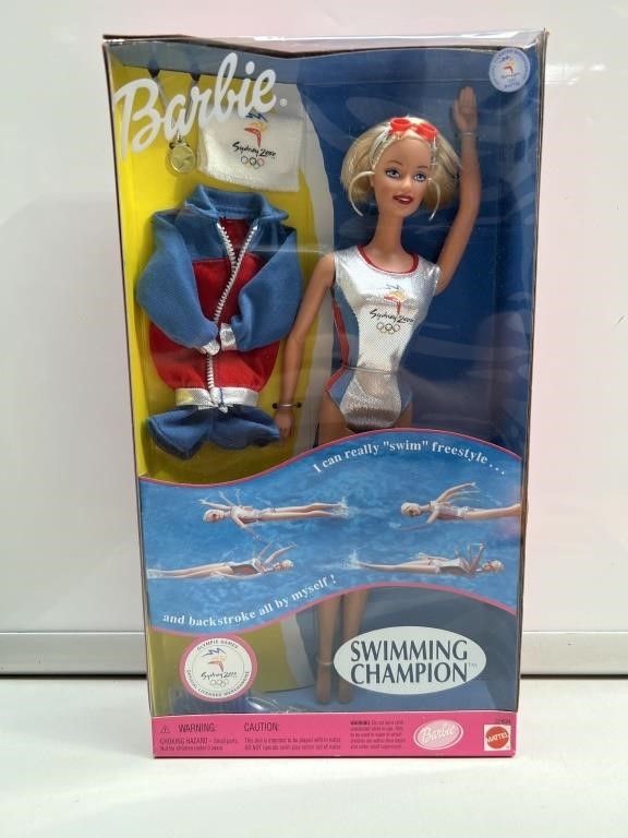 Barbie Swimming Champion Sydney Olympics 2000
