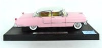 DIE CAST "ELVIS" 1955 PINK CADILLAC - CAR 12"