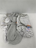 3 PCS SMALL BABY SWADDLE