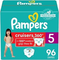 SEALED - Pampers Size 5 Diapers - 96 Count