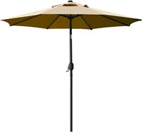 Sunnyglade 9' Patio Umbrella Outdoor Table (Tan)