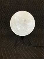 Incredible Moon Sculpture Lamp Lights Up Works