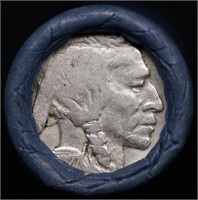 Buffalo Nickel Shotgun Roll in Old Bank Style 'Bel