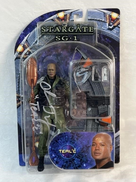 Stargate SG-1 Teal C Signed Christopher Judge