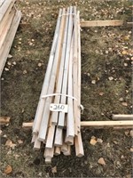 Bundle of 1 1/2” x 1 1/2” 8’ long lumber