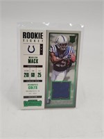 2017 panini Contenders Rookie Ticket MARLON MACK