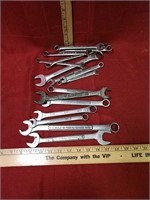 Assortment of wrenches