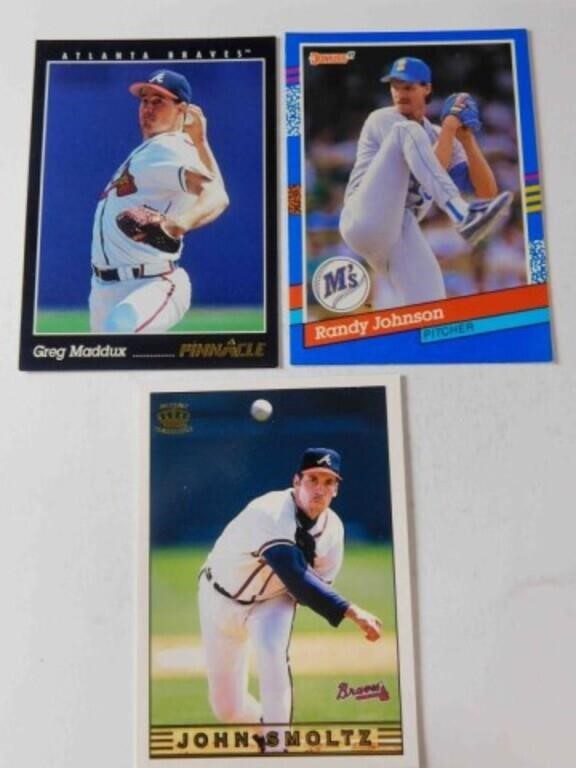 HOF PITCHERS MADDUX/JOHNSON/SMOLTZ