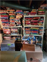 PUZZLES PUZZLE AND MORE PUZZLES HUGE LOT, two