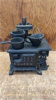 Queen cast iron childs stove