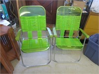 2 Nice Yard Chairs - Pick up only