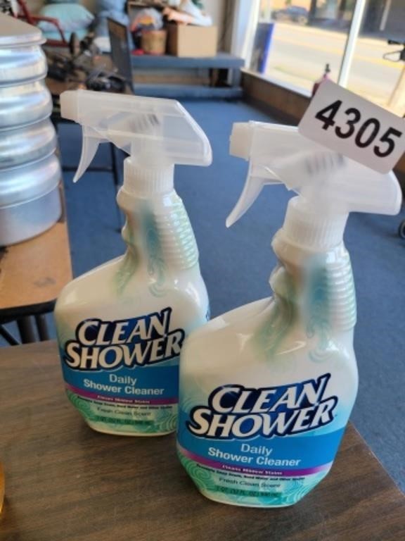 (2) CLEAN SHOWER CLEANERS
