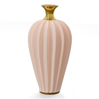 Radial Matte Large Vase Pink