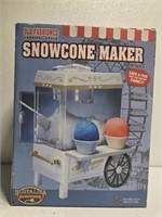 Old fashioned carnival style snowcone maker