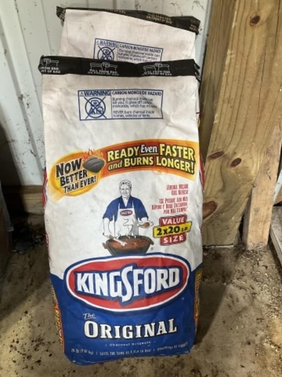 2 - 20lb Bags Kingsford Charcoal