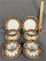 Roslyn China Cups and Saucers