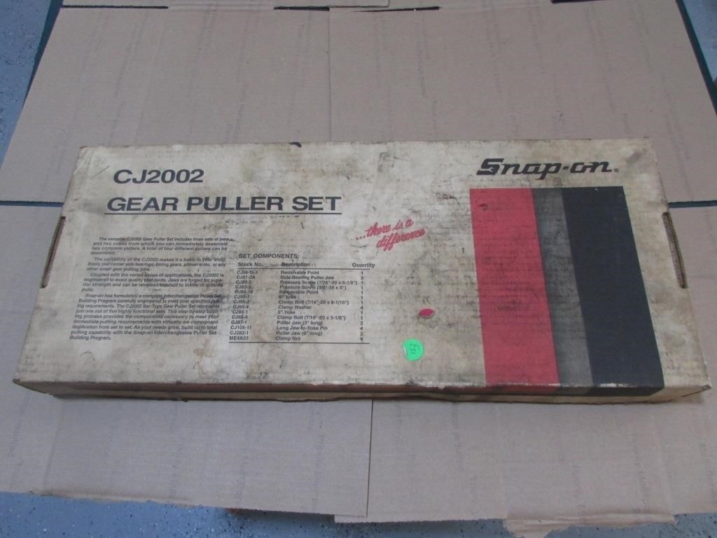 Online Only Snap On Tools, Skid Steer, ATV & Tools Auction